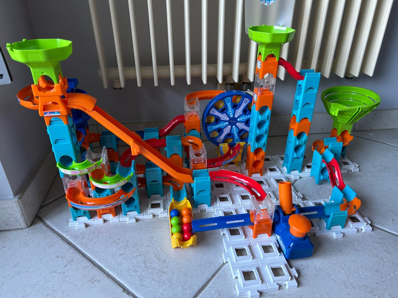 V-Tech Marble Rush -knikkerbaan, Ophalen, Gebruikt, 4 tot 6 jaar
