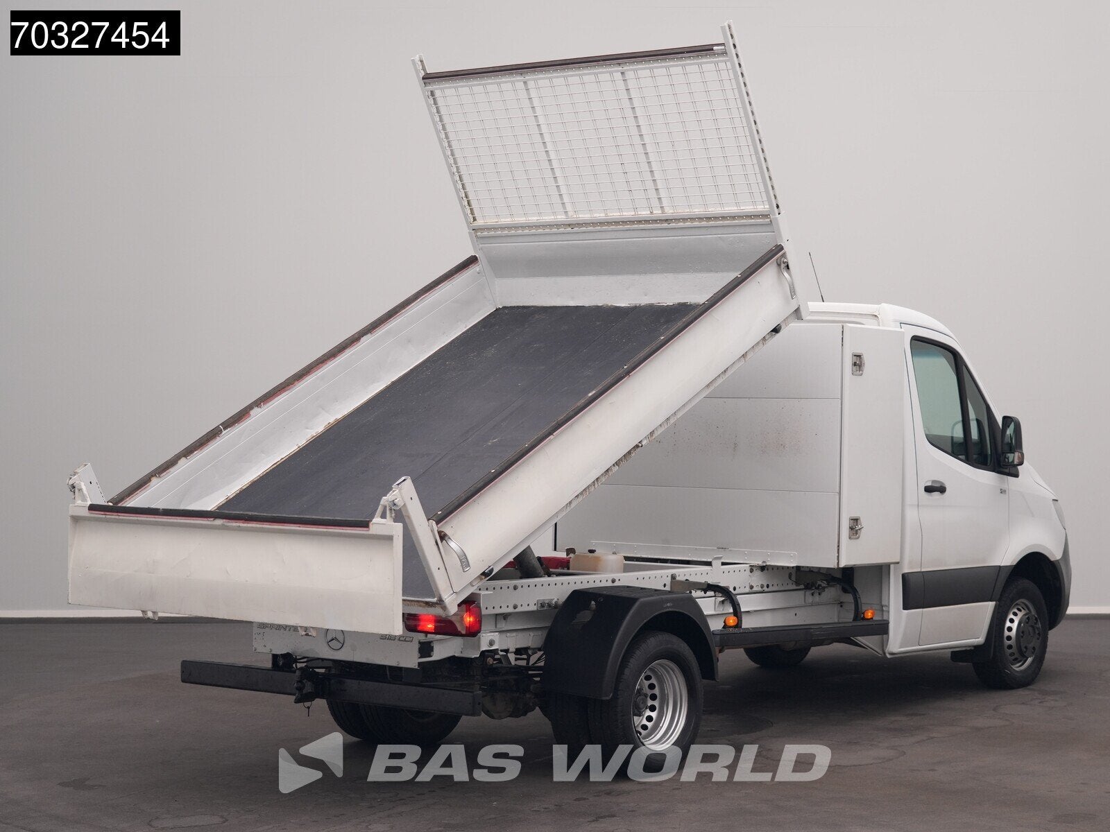 Mercedes Sprinter 516 CDI Kipper met Kist Dubbellucht 3,5t T, Autos, Achat, Euro 6, Entreprise, 3 places