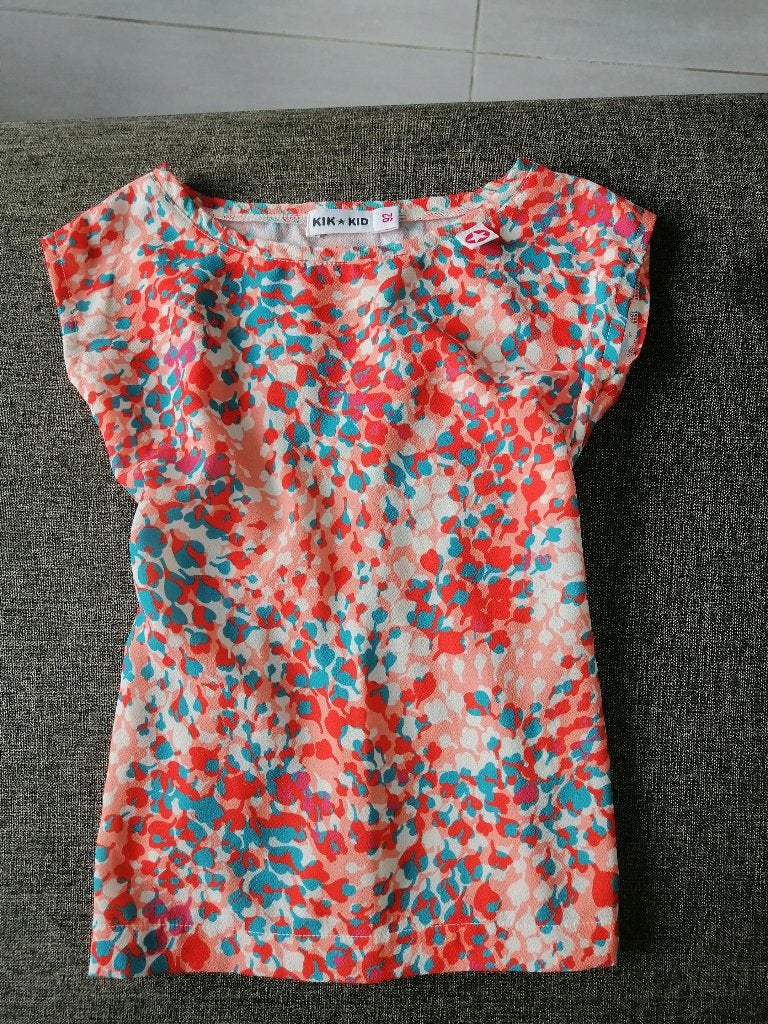 zomerkleedje KIK*KID mt 92, Kinderen en Baby's, Kinderkleding | Maat 92, Ophalen of Verzenden, Zo goed als nieuw, Meisje, Jurk of Rok