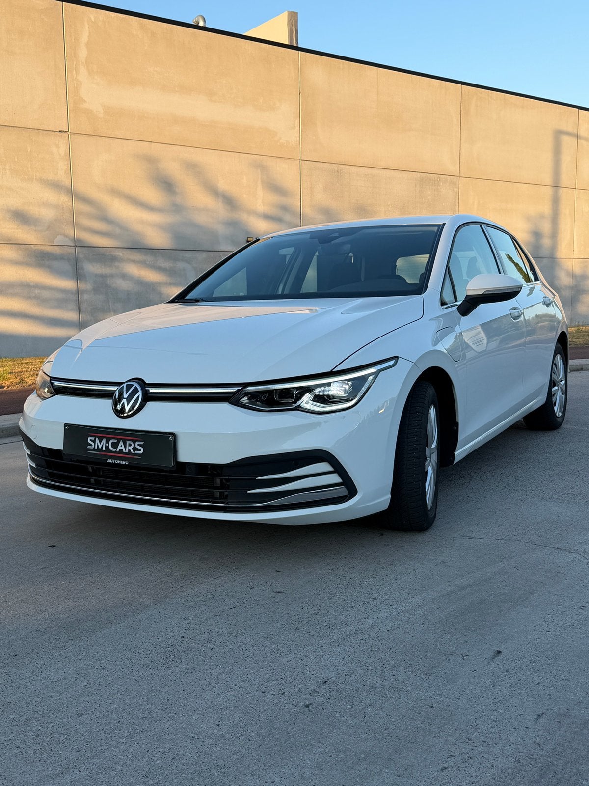 Volkswagen Golf 8 - 1.4 ehybrid, 4 cilinders, Alcantara, Wit, 5 zetels