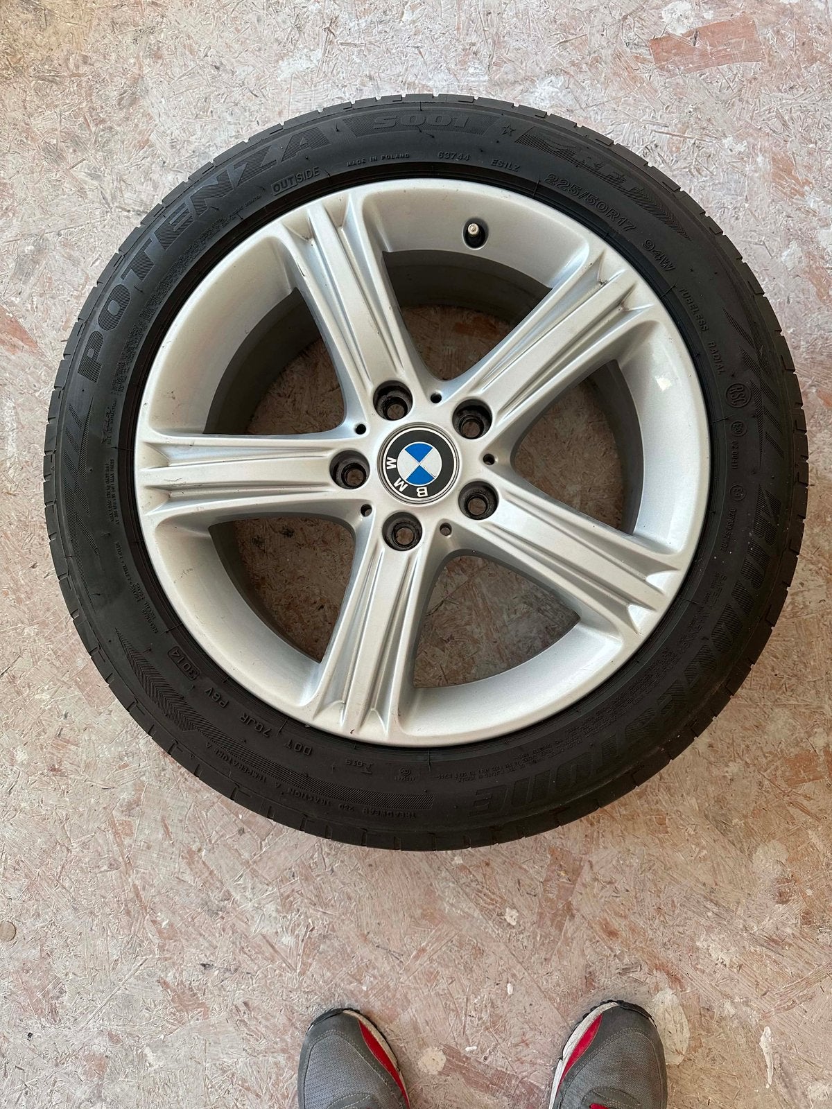 4 jantes bmw sport 17 pouces f30 origine, Autos : Pièces & Accessoires, Pneus & Jantes, Enlèvement, 17 pouces, Pneu(s)