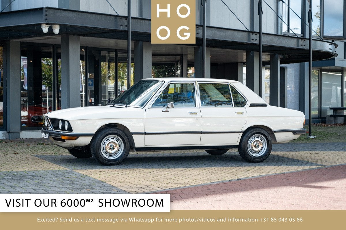 BMW 5 Serie 520 (E12) (bj 1978), Auto's, BMW, 90 kW, 4 deurs, Gebruikt, Wit
