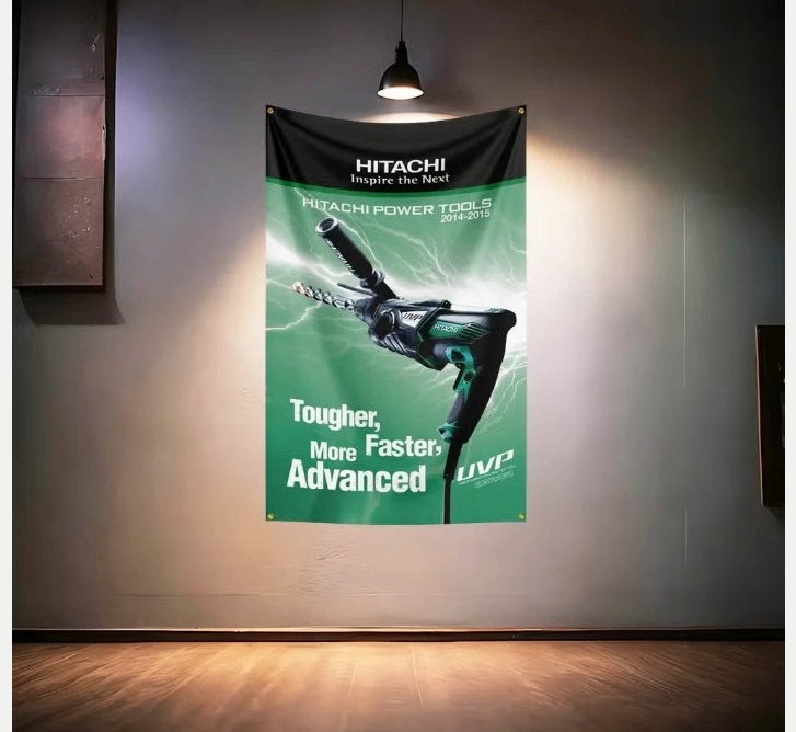 Grands drapeaux Hitachi (150 x 90 cm), Enlèvement ou Envoi, Neuf
