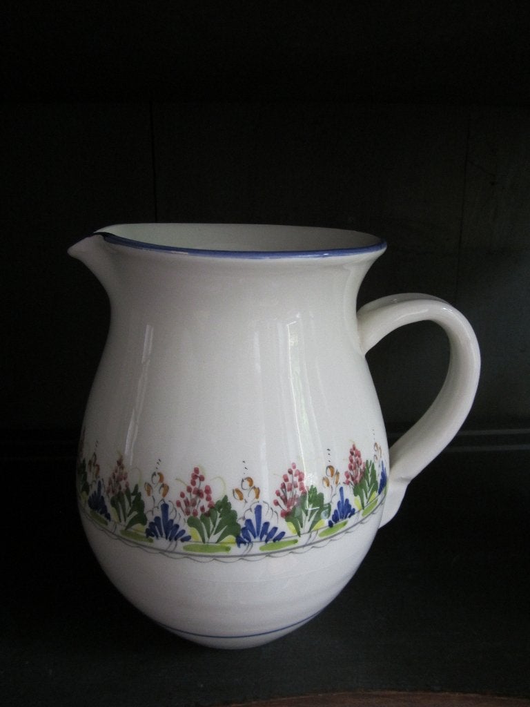Jolie cruche ancienne avec compartiment à glaçons, Enlèvement ou Envoi