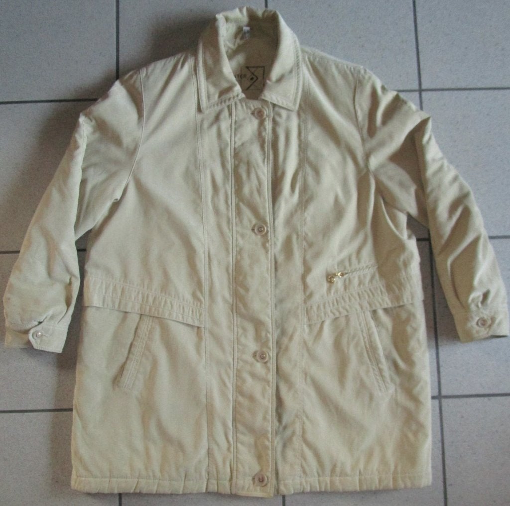 Vest regenjas maat 46/48 - OPRUIM WINTERKLEDIJ, Winter Visions, Beige, Maat 46/48 (XL) of groter, Ophalen of Verzenden