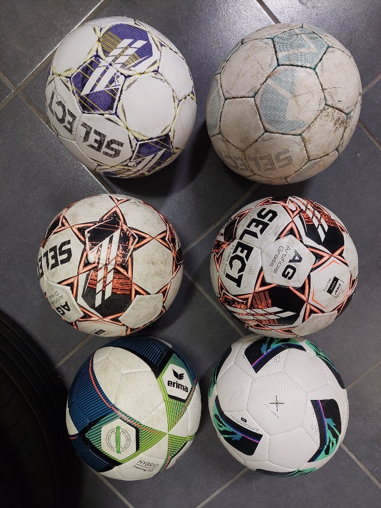 Voetballen maat 5 senior, Ophalen, Gebruikt