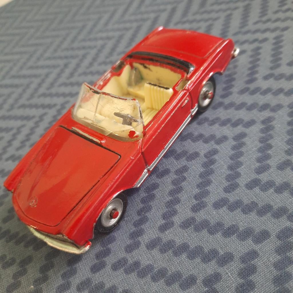 DINKY FRANCE 1/43: MERCEDES 230 SL CABRIO *VINTAGE*, Hobby en Vrije tijd, Modelauto's | 1:43, Gebruikt, Auto, Dinky Toys, Ophalen