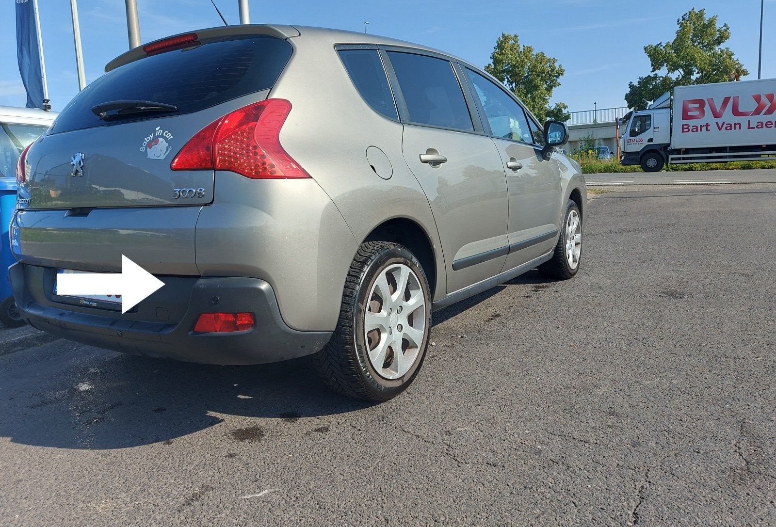 Peugeot 3008 1.6 hdi Euro 5, Euro 5, Zwart, Beige, Te koop