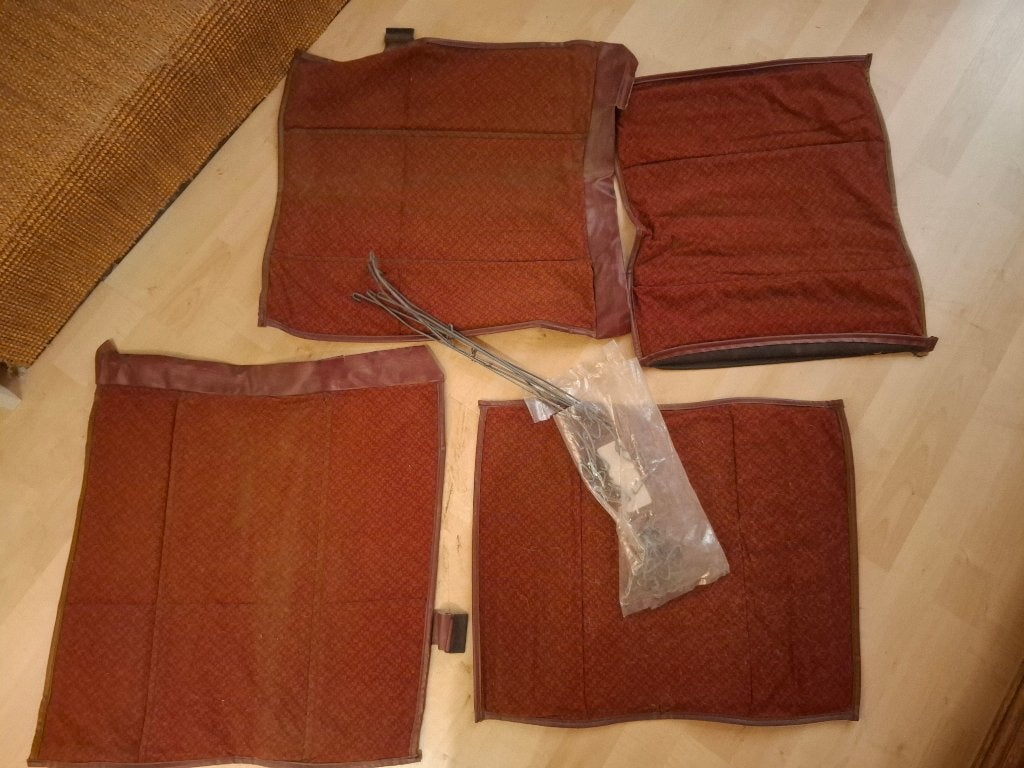 garnitures de sièges 2CV type AZ, Particulier, Achat, 2CV