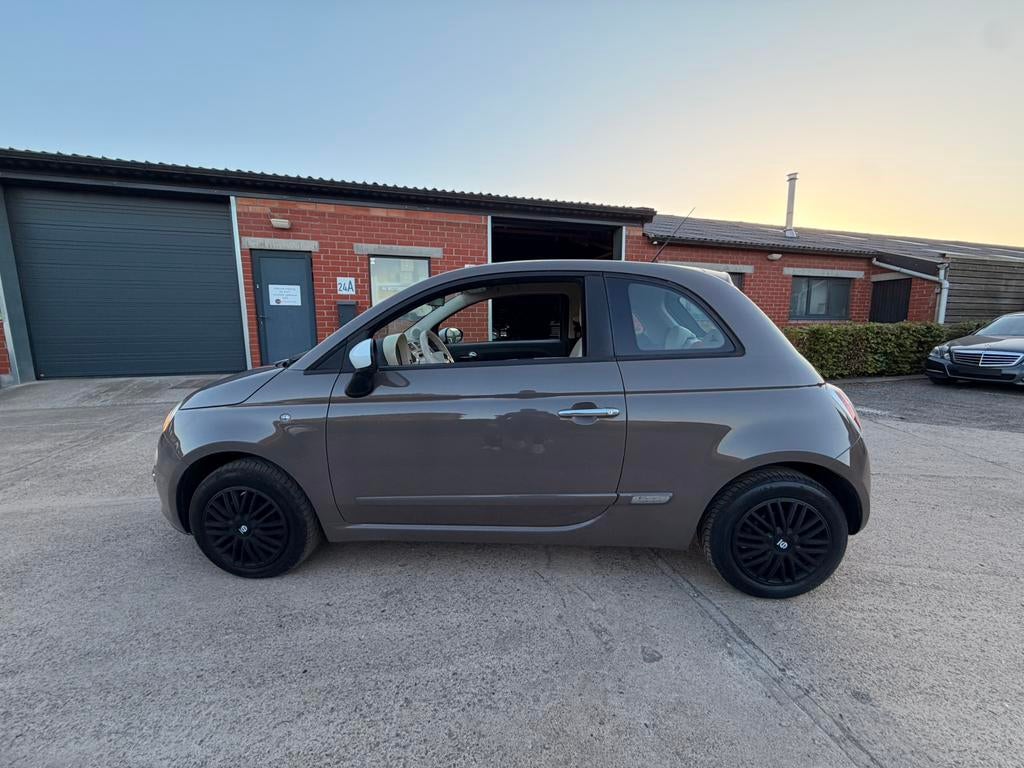 FIAT 500 1.2 ✅BENZINE AIRCO GARANTIE, Auto's, Voorwielaandrijving, 4 cilinders, Bruin, 990 kg