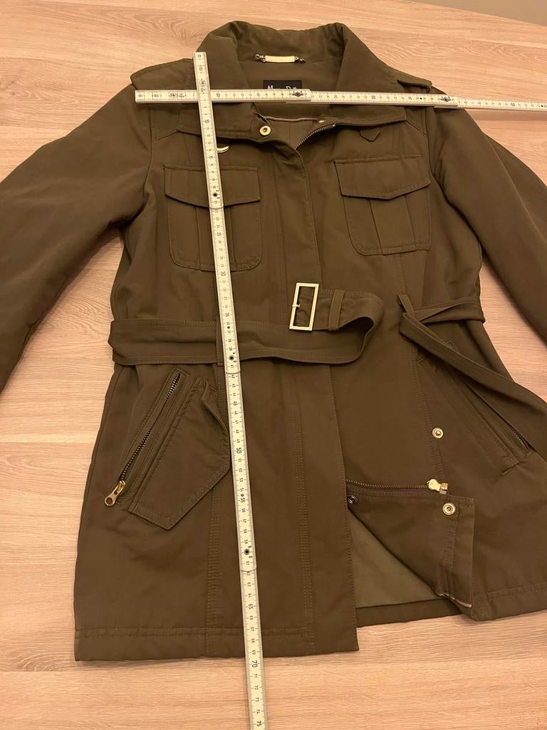 Veste kaki Massimo Dutti taille M, Enlèvement ou Envoi, Comme neuf, Taille 38/40 (M)