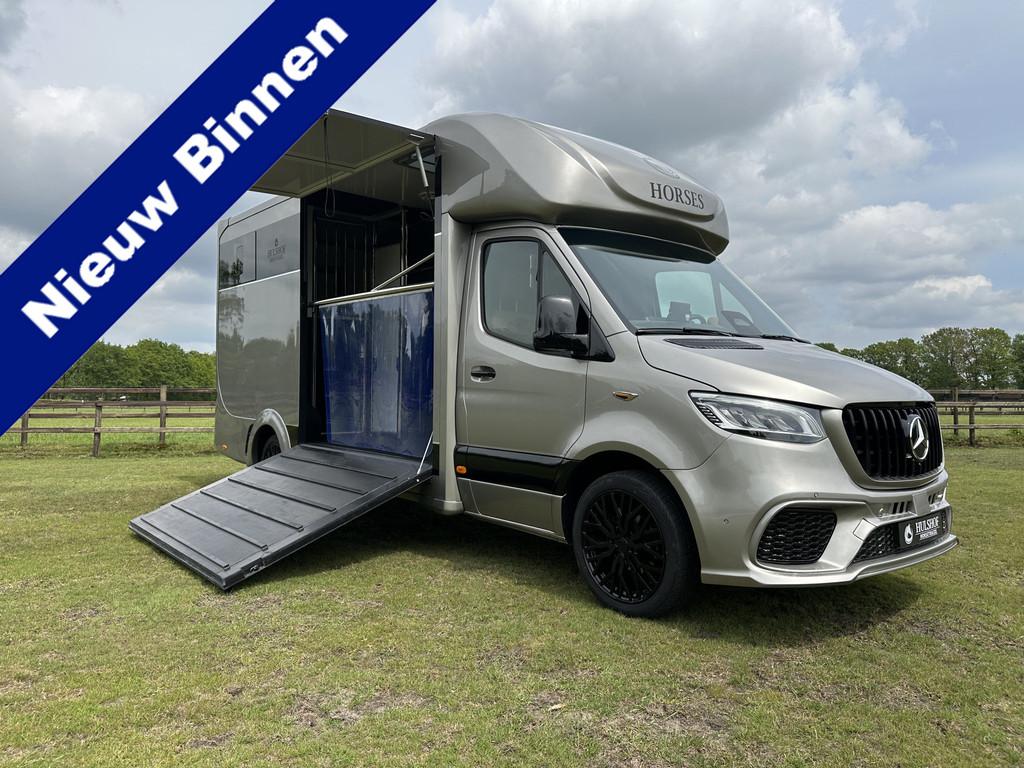 Mercedes-Benz Sprinter 317 AMG XXL 2-paards paardenvrachtwag, Gebruikt, Info@hulshof-trading.nl, Overige typen, Hulshof-Trading