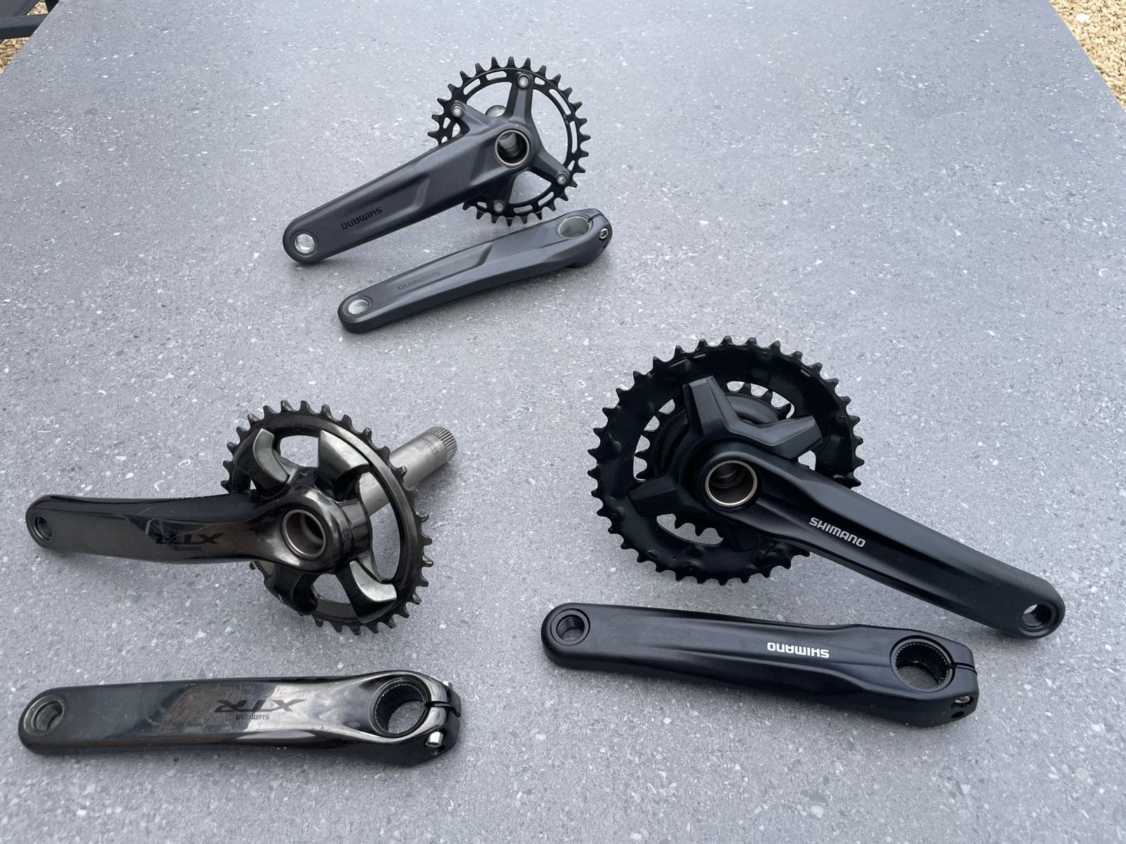 Manivelles VTT XTR, Vélos & Vélomoteurs, Enlèvement, Comme neuf