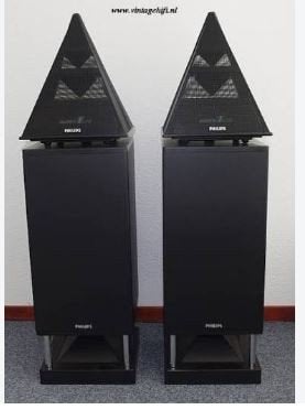 Philips Matchline Speakers, Audio, Tv en Foto, Ophalen, Gebruikt, 60 tot 120 watt, Vloerstaande luidspreker