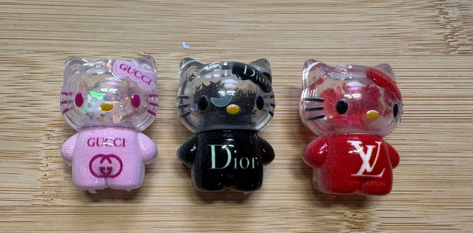 Perles hello kitty transparentes avec marques, Ophalen of Verzenden, Nieuw, Kraal