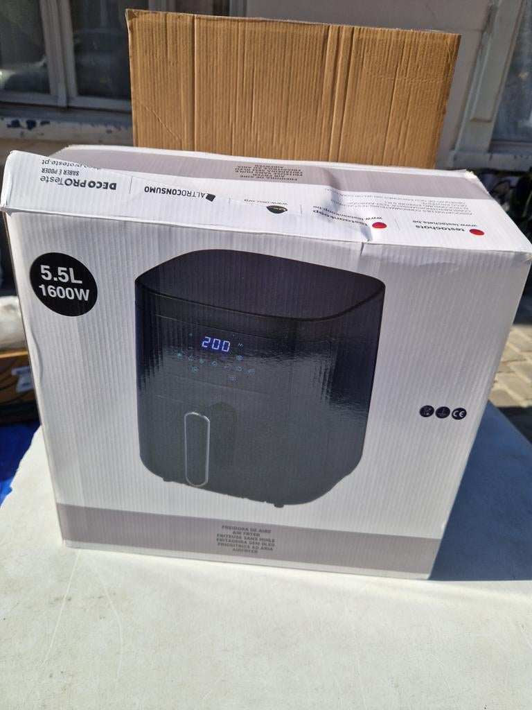 Air friyer 5.5 l neuf, Enlèvement ou Envoi, Neuf