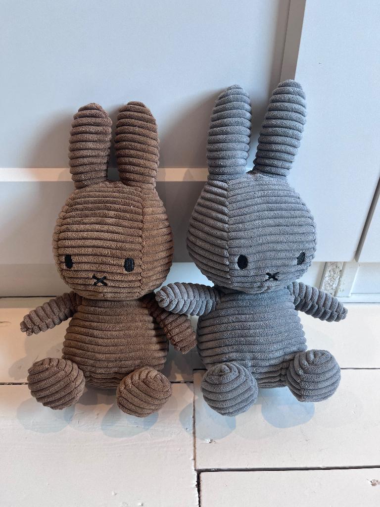 Nijntje knuffels, Kinderen en Baby's, Nijntje, Ophalen, Zo goed als nieuw, Bruin