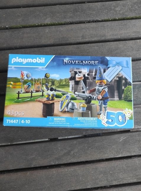 Playmobil ridders novelmore 71447 nieuw, Autres séries, Comme neuf, Figurines, Kit complet