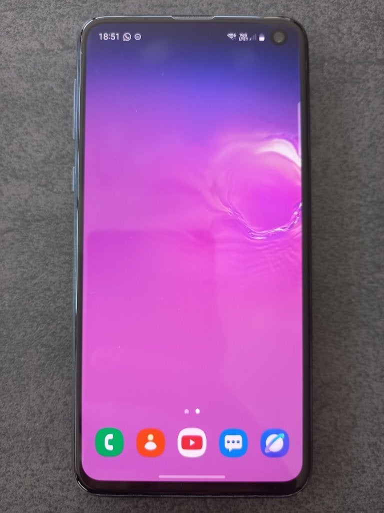 Samsung galaxy s10e, Gebruikt, Zwart, Touchscreen, Ophalen of Verzenden