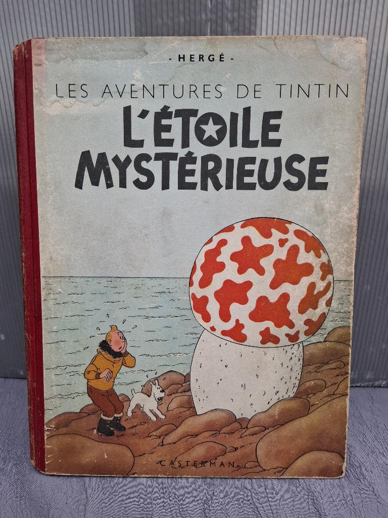 TINTIN L'étoile mystérieuse DR 1943 A18 HERGE CASTERMAN, Livres, BD, Utilisé, Une BD, Enlèvement