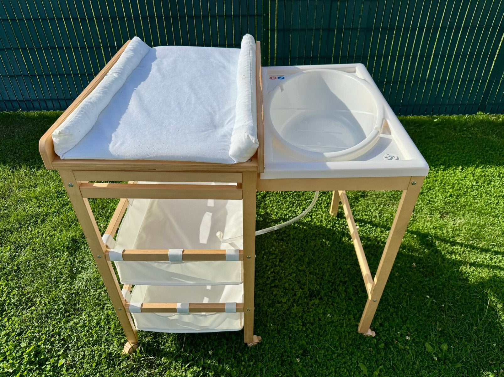 Combiné Table à Langer & Baignoire Bébé, Enfants & Bébés, Bains & Soins, Autres marques, Comme neuf, Enlèvement, Standard
