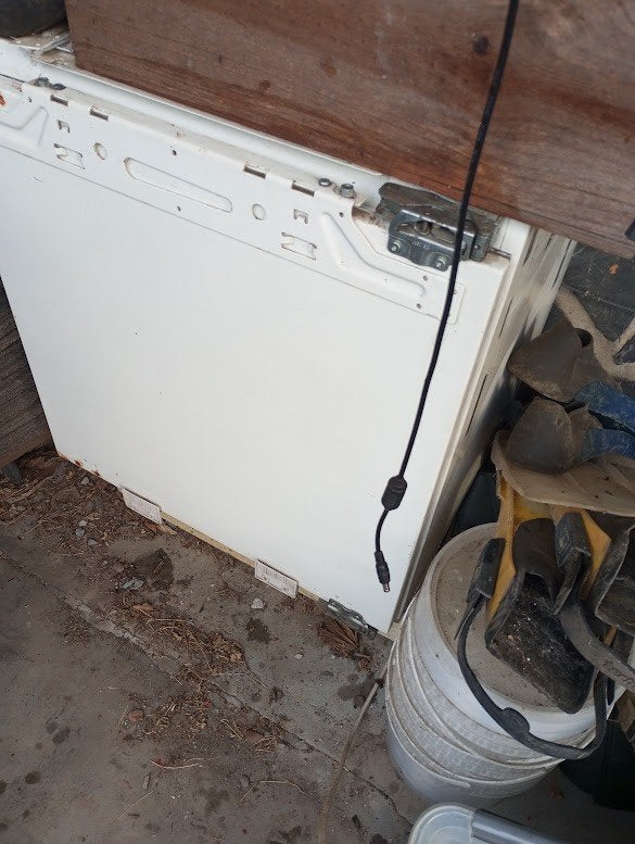 Petit frigo encastrable sous plan de travail, Avec compartiment congélateur, Enlèvement, Utilisé, 45 à 60 cm