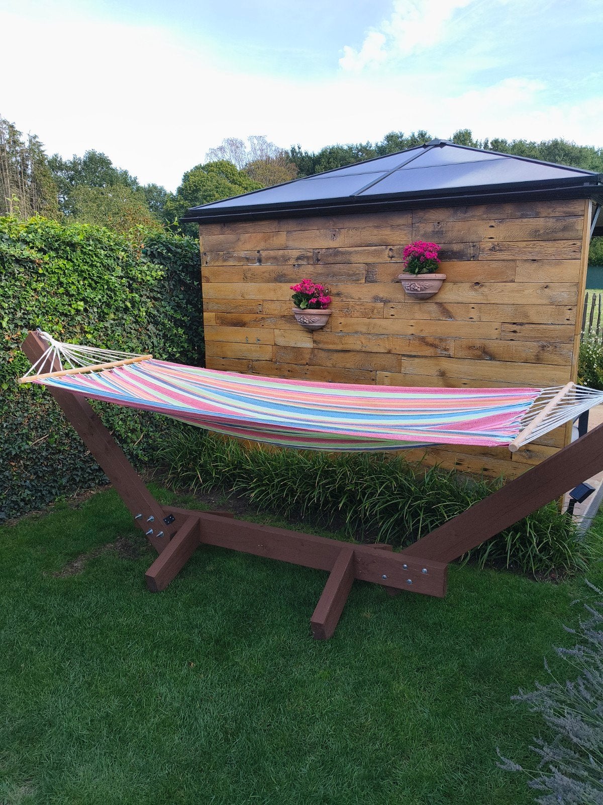 hangmat, Tuin en Terras, Hangmatten, Ophalen, Gebruikt, Opvouwbaar, Eenpersoons