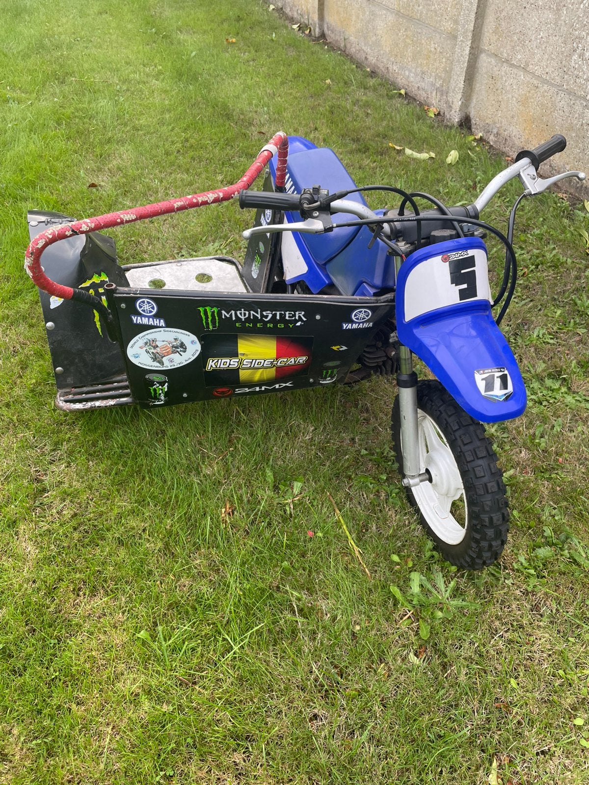 Yamaha pw 50 sidecar, Fietsen en Brommers, Ophalen, Overige typen, Zo goed als nieuw, 50 cc
