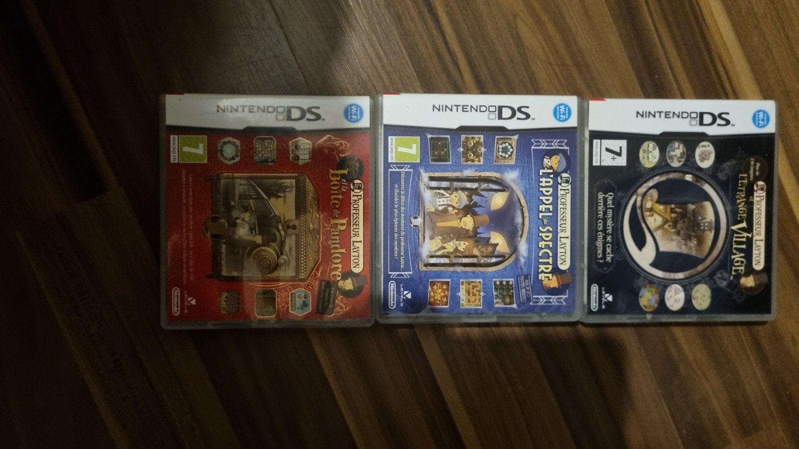 Jeux  professeur layton ds. Complet, Enlèvement