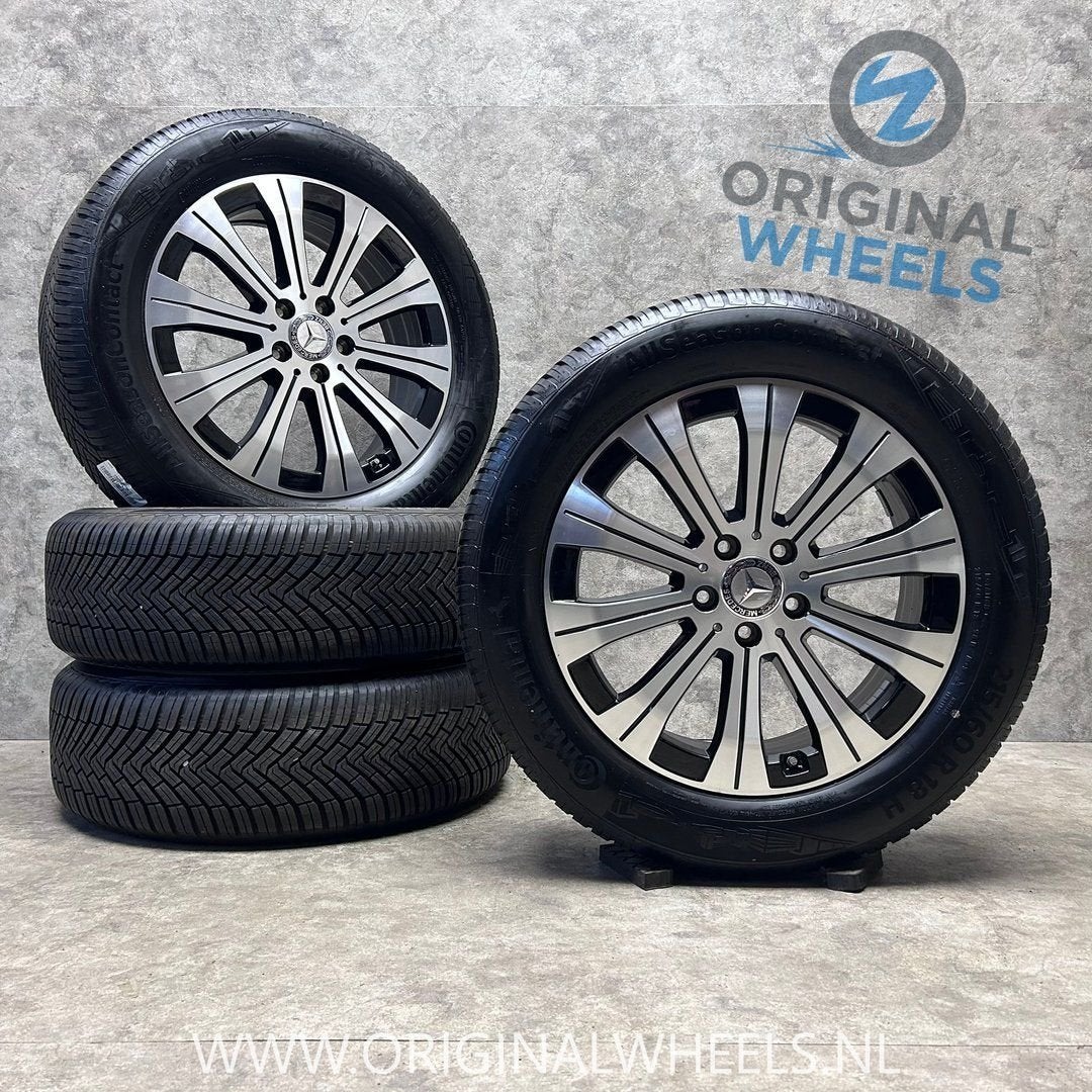 18 inch velgen + all season Mercedes EQA EQB, Pneus et Jantes, 215 mm, 4 Saisons, Véhicule de tourisme