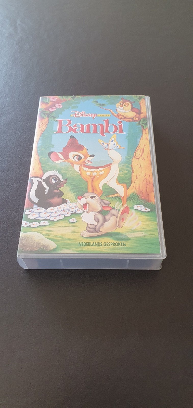Cassette VHS/cassette DVD : Bambi, CD & DVD, Dessin animé, Utilisé, Néerlandais, VHS
