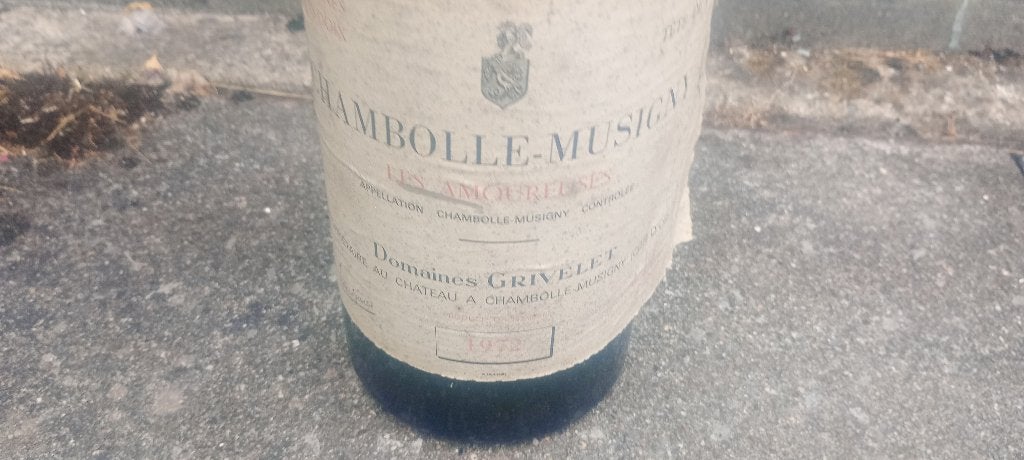 Lege fles chambolle musigny, Verzamelen, Ophalen