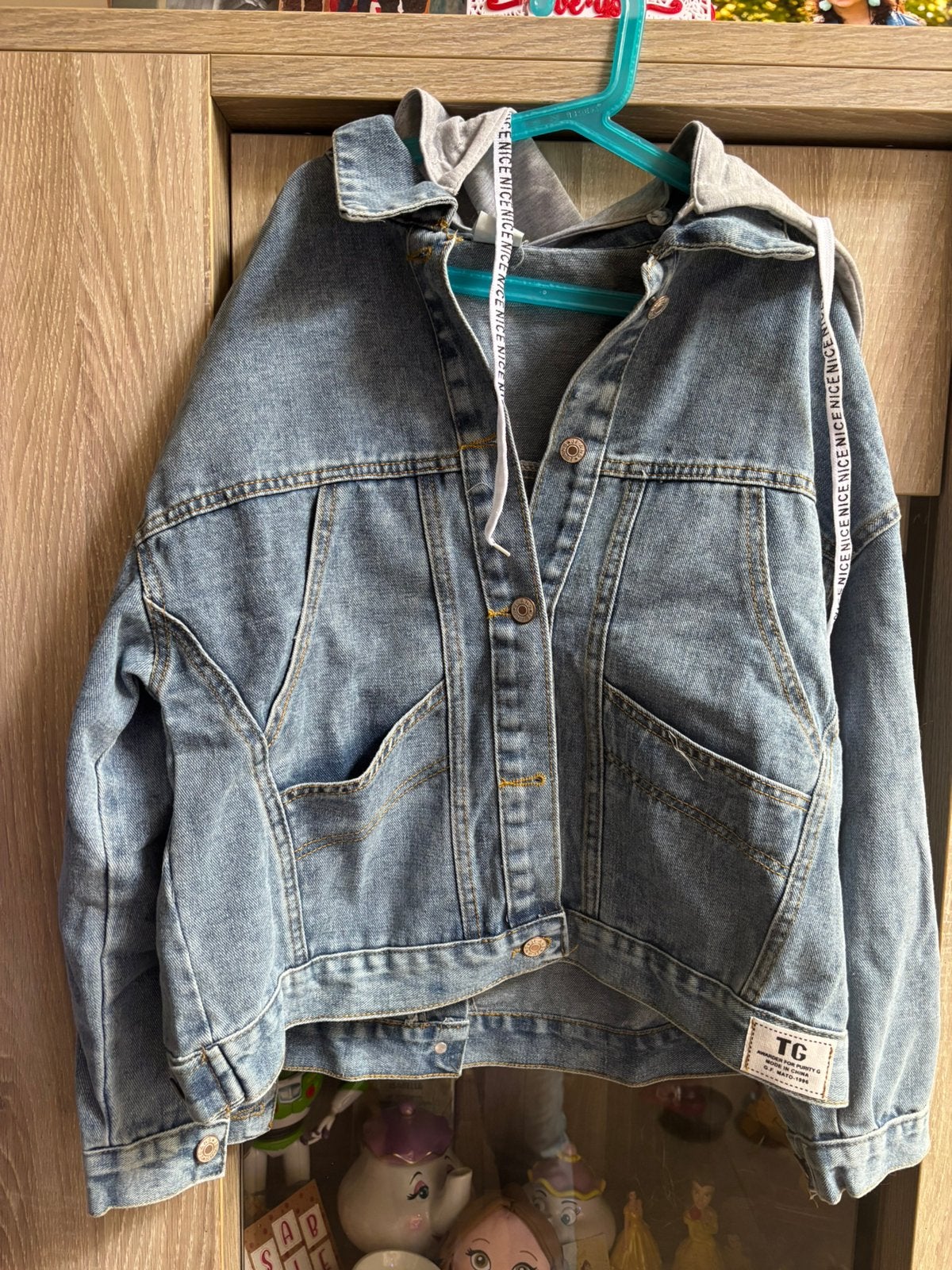 Spijkerjas TG nieuw small, Kleding | Dames, Jassen | Zomer, Ophalen of Verzenden, Nieuw, Maat 36 (S), Blauw