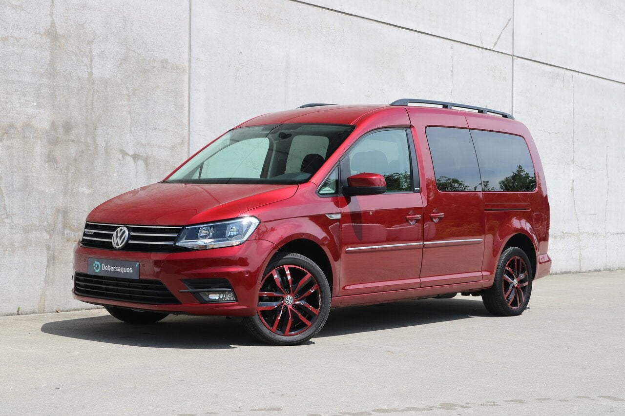 Volkswagen Caddy Maxi 1.4 CNG 7ZIT V+A PSENS APP NAVI, Auto's, 0 kg, Euro 6, 0 kg, Handgeschakeld