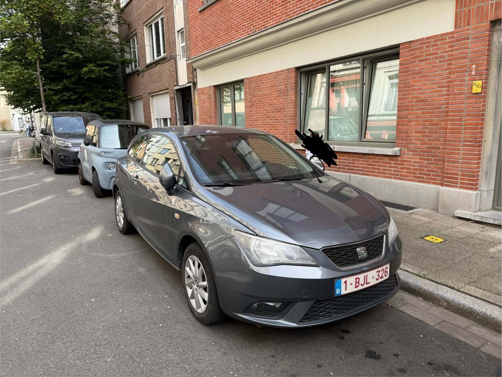 Seat IIbiza 2014  3 deurs 1.4 benzine, Auto's, Stof, Ibiza, Overige kleuren, Handgeschakeld
