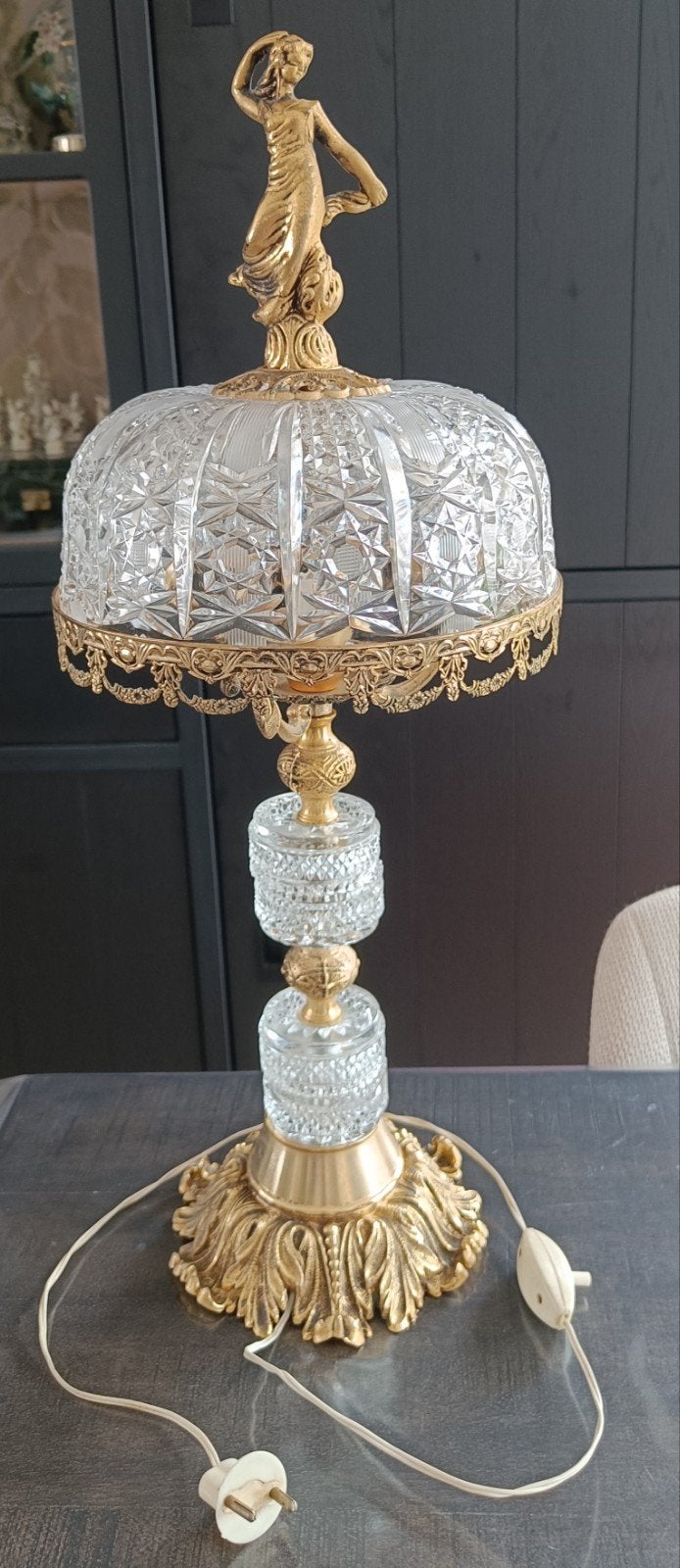 Lampe de table vintage, Enlèvement