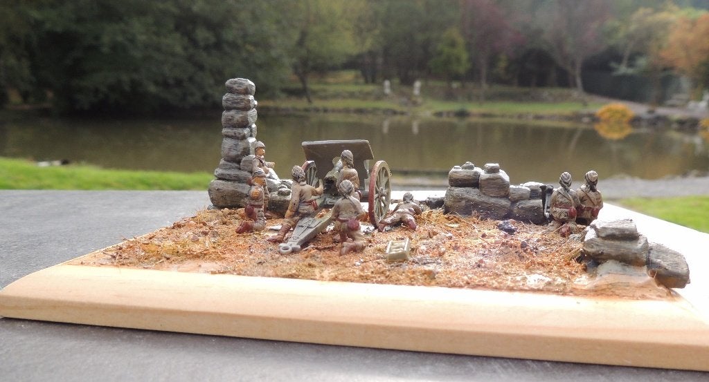 Petit dio 1:72ième armée ottomane à Kut en 1916, Enlèvement ou Envoi, Neuf, 1:50 ou moins, Diorama
