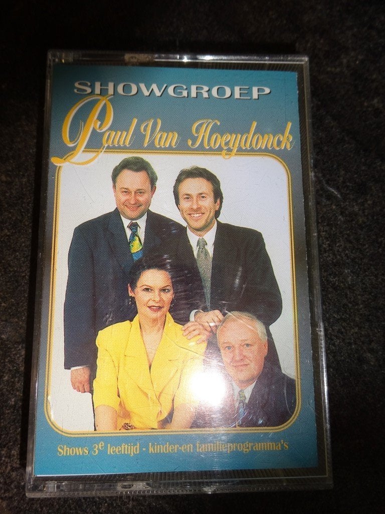 cassette showgroep Paul Van Hoeydonck, Ophalen of Verzenden