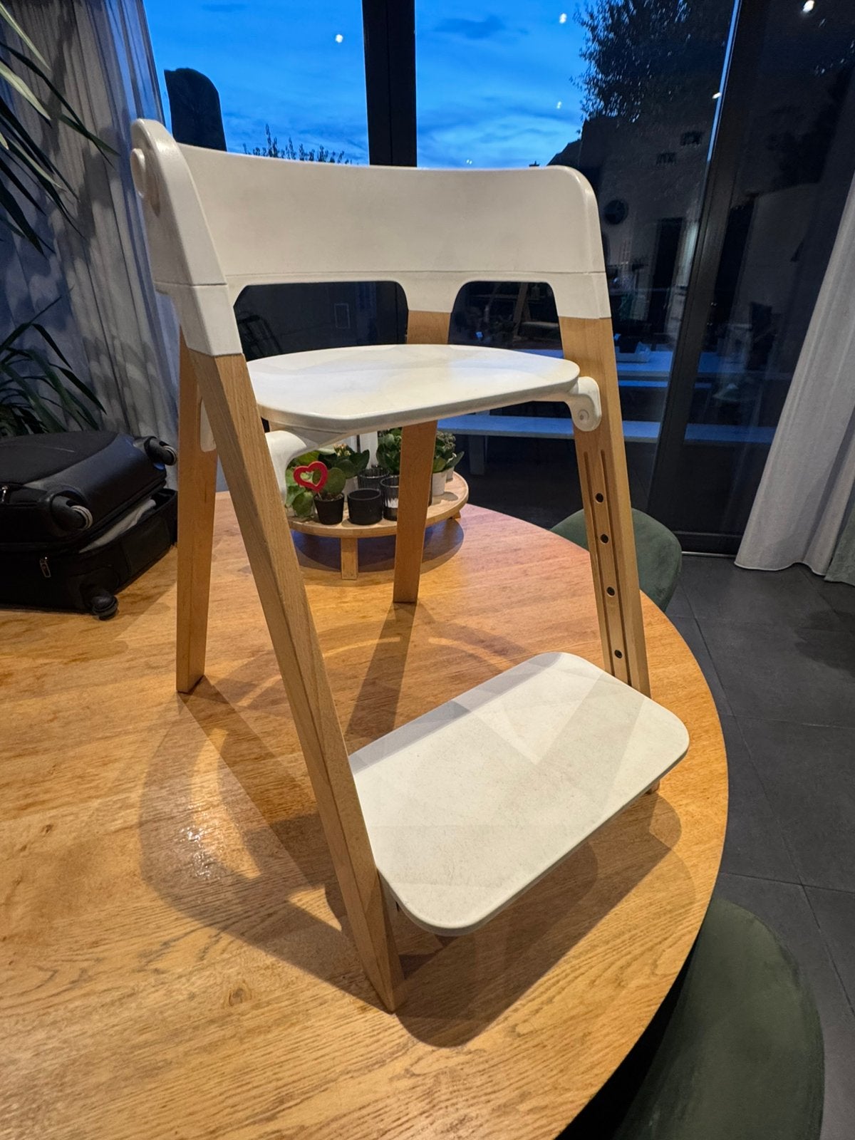 Stokke steps wit, Kinderen en Baby's, Ophalen, Zo goed als nieuw