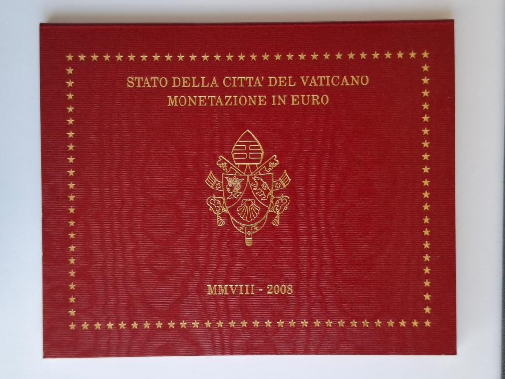 Vaticaan - BU 2008, Ophalen of Verzenden, Vaticaanstad, Overige waardes, Setje