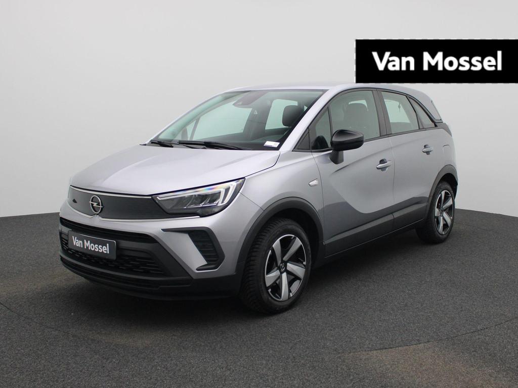Opel Crossland 1.2 61kW S/S Edition NAVI | CAMERA | CARPLAY, Auto's, Opel, Voorwielaandrijving, Stof, Gebruikt, Zwart