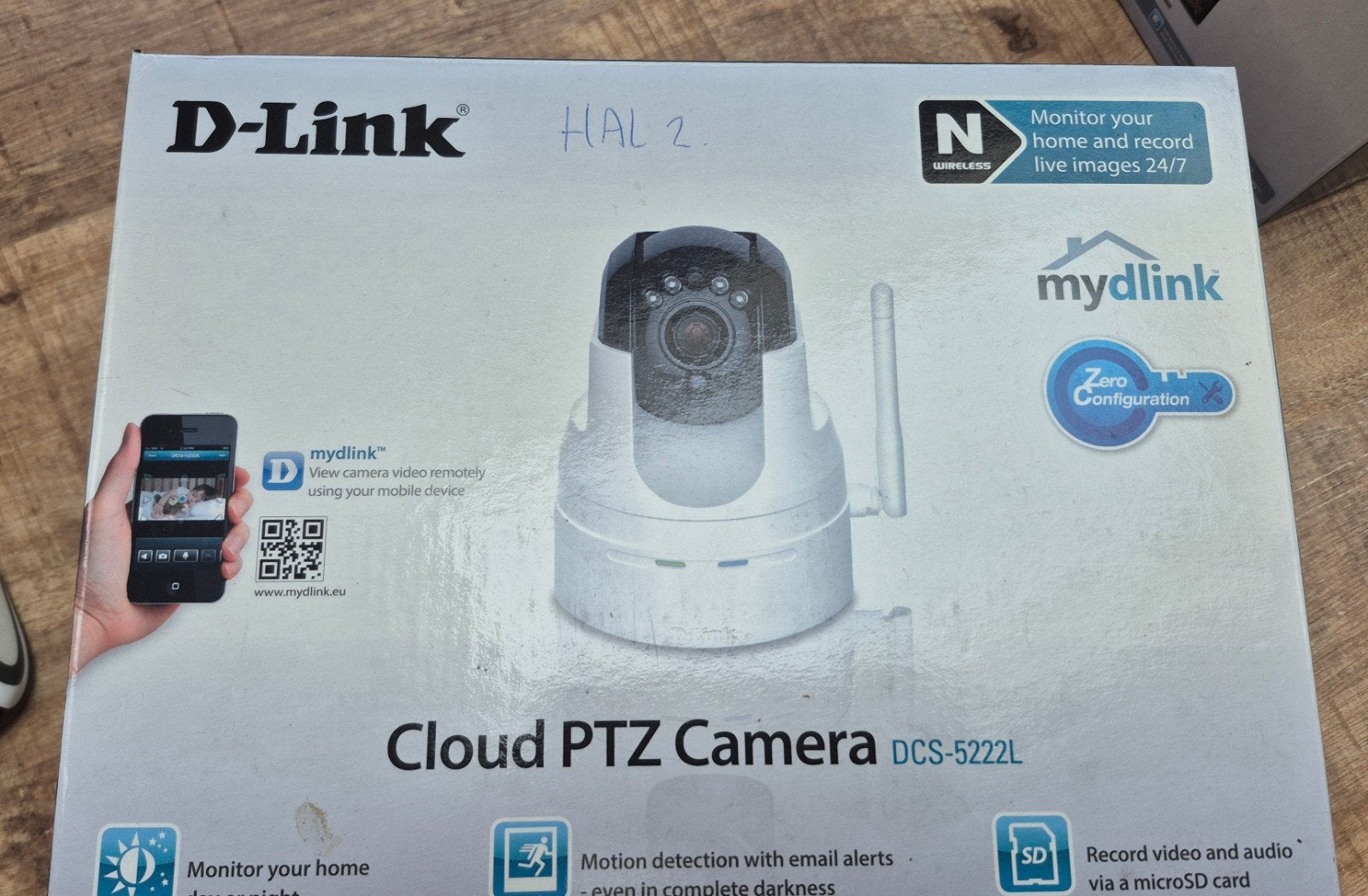 D-Link DCS-5222L, Ophalen of Verzenden, Nieuw, Binnencamera
