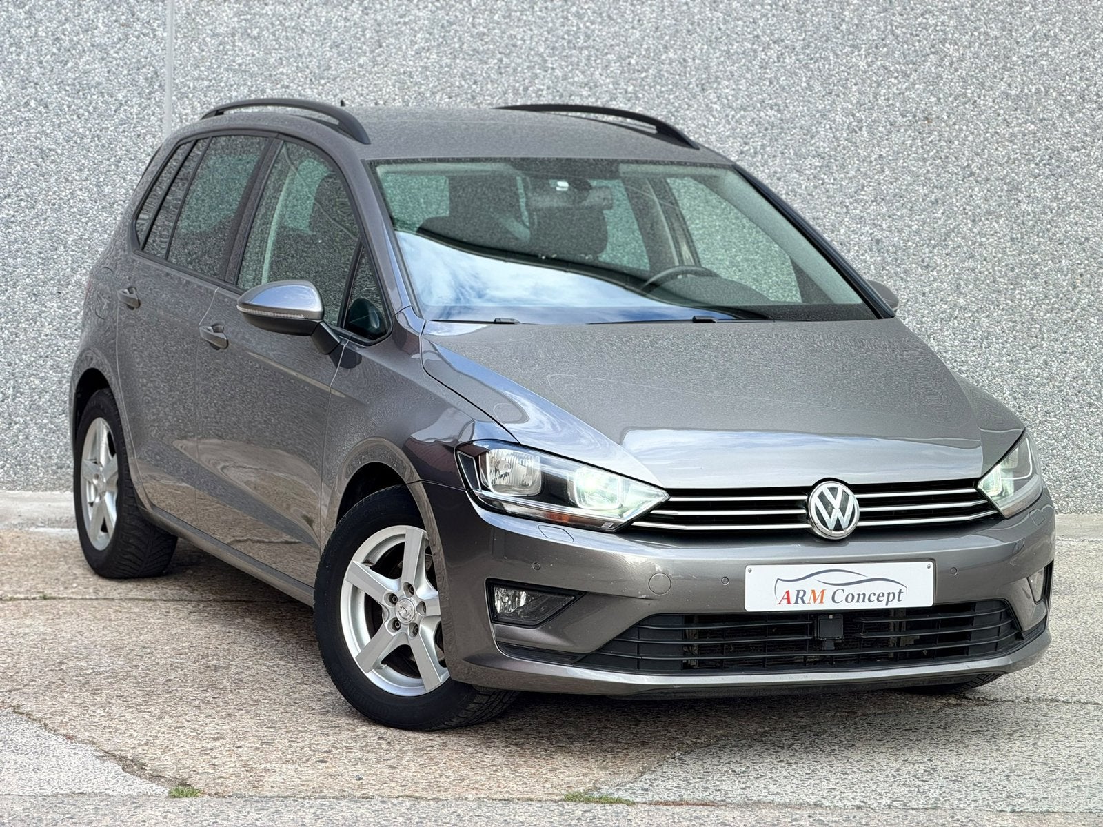 Volkswagen Golf Sportsvan 1.6 Diesel 11/2014 EURO 6, Bluetooth, Argent ou Gris, Achat, Euro 6