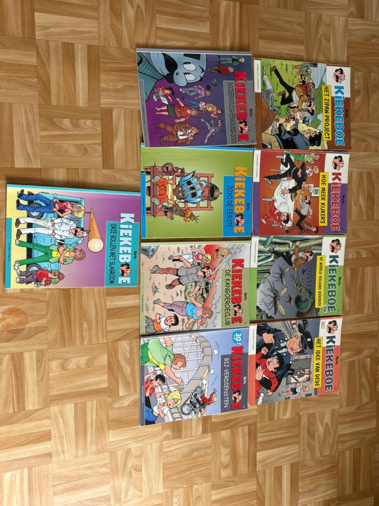 Kiekeboe strips, Ophalen, Zo goed als nieuw