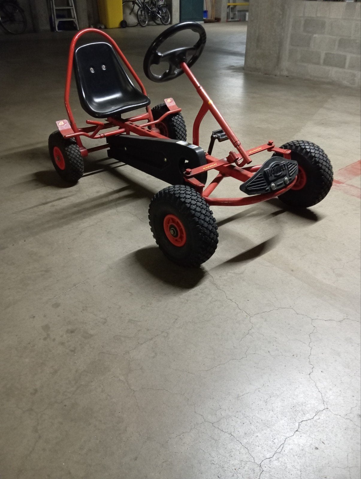 Mammoet go-cart, Ophalen, Mammoet