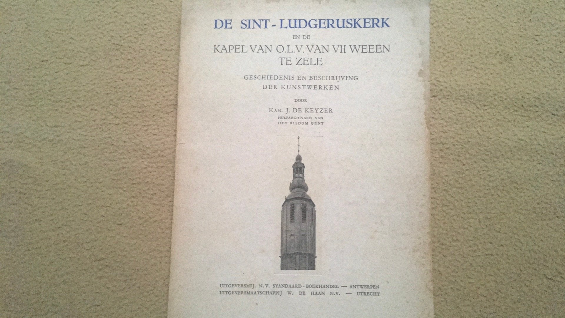 De Sint-Ludgeruskerk te Zele, Ophalen, Zo goed als nieuw