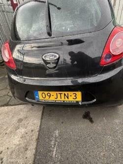 Achterbumper zwart Ford Ka II ('08-'16), Gebruikt, Ford, Ophalen of Verzenden, Ford