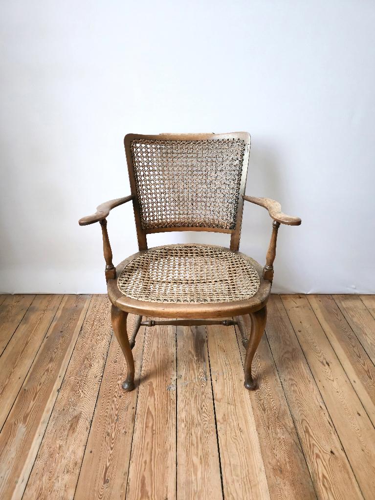 Unieke en comfortabele fauteuil - eind XIXᵉ - begin XXᵉ, Huis en Inrichting, Fauteuils, Ophalen of Verzenden, Zo goed als nieuw