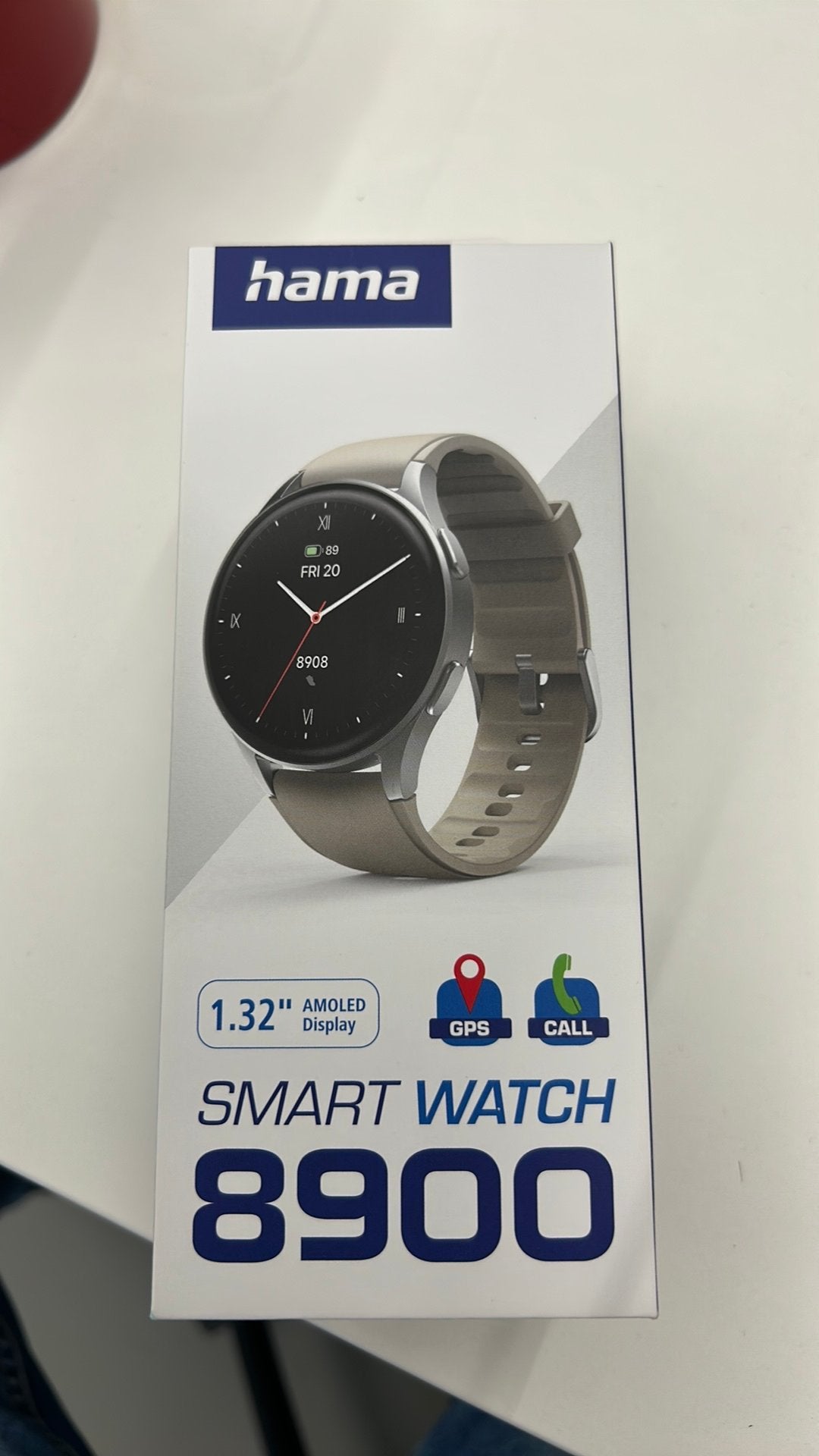Montre intelligente Hama 8900, Neuf, Étanche, Enlèvement ou Envoi, Noir