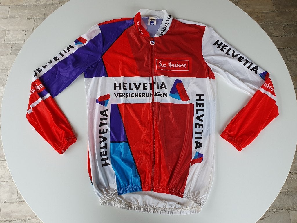 Wielerjas La Suisse Helvetia Versicherungen (Gamex, XXL), Ophalen of Verzenden, Gebruikt, Kleding